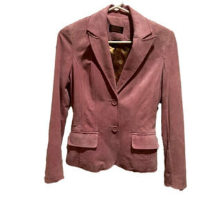 Danier light pink suede jacket  Small or size 4-6